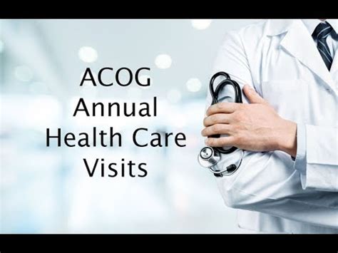 Dr Haroutyoun Margossian ACOG Annual Health Care Visits YouTube