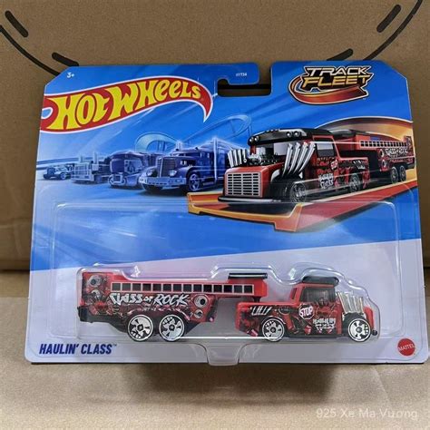 Hot wheels hotwheel đường sắt xe tải HYT sơn ngày của người chết Xe tải vận chuyển HAULIN