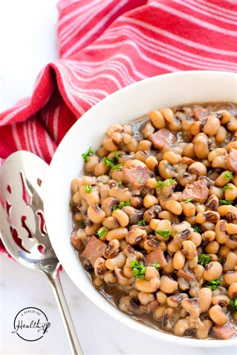 Easy Instant Pot Black Eyed Peas With Ham A Pinch Of Healthy