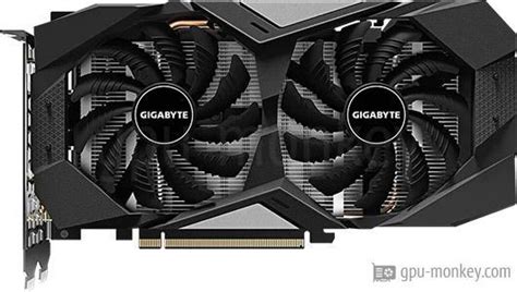 Gigabyte Geforce Gtx 1660 Ti Oc 6g Benchmark And Specs