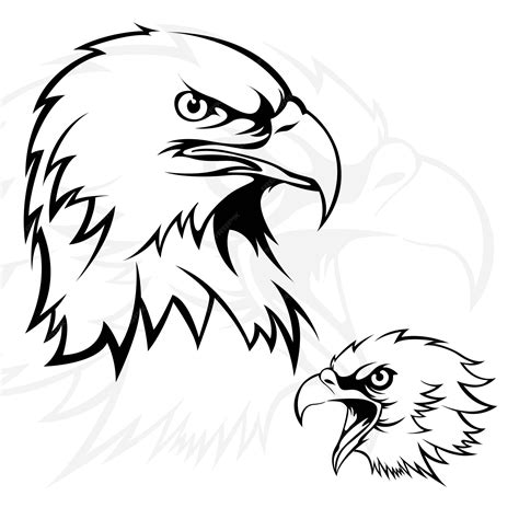 Premium Vector Free Vector Hand Drawn Eagle Line Art