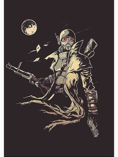 "Fallout NCR Ranger Sketch Fan Art Poster" Poster for Sale by ...