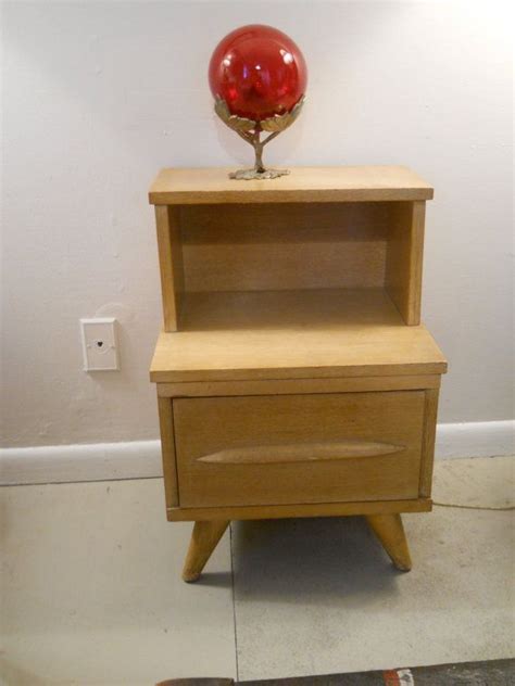 Mid Century Modern Nightstand As Found Original Finish Solid Sturdy