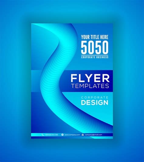 Premium Vector Modern Unique Flyer Or Poster Template