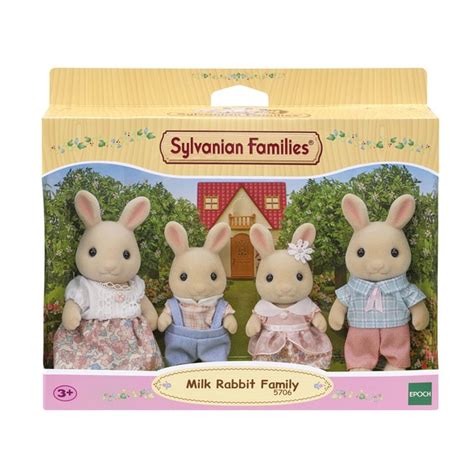 Sylvanian Families 5706 La famille Lapin Crème Sylvanian Families