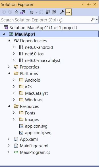 Net Maui Criando Seu Primeiro Projeto
