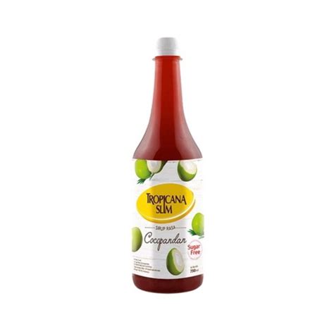 Tropicana Slim Syrup Cocopandan 750 ML Indonesia Distribution Hub