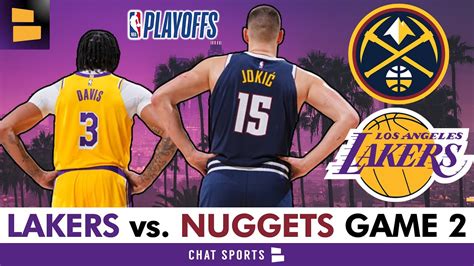 Lakers Vs Nuggets Game Live Streaming Scoreboard Play By Play