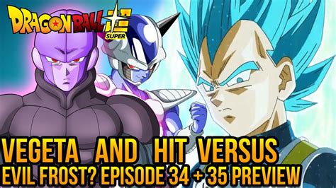 Dragon Ball Super Super Saiyan Blue Vegeta VS Hit Frost Universe 7