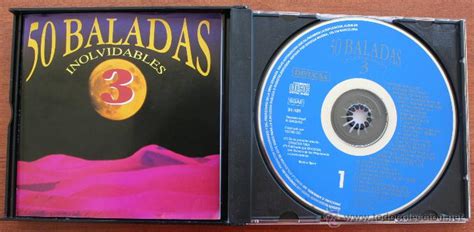 50 Baladas Inolvidables 3 Cd´s Completo Re Comprar Cds De Música