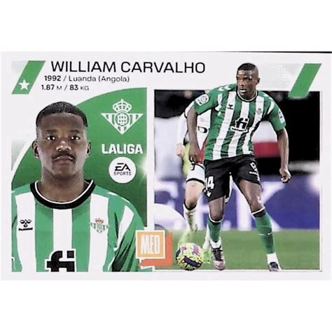 Venta Cromo William Carvalho Betis Panini Liga Este 2023 24