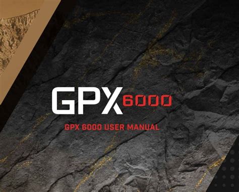 GPX 6000 User Guide » THP Tryhard Prospecting