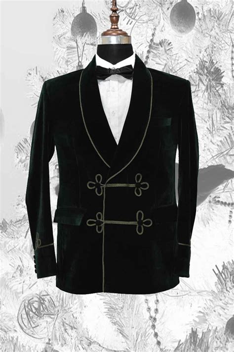 Mens Christmas Evening Dinner Party Wear Smoking Jackets Coat Etsy