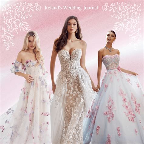 Floral Embroidered Wedding Dresses To Make A Statement Wedding Journal