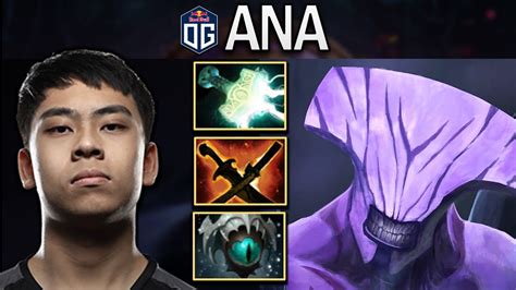 OG ANA SMURF FACELESS VOID WITH 21 KILLS ROAD TO TI10 DOTA 2 YouTube