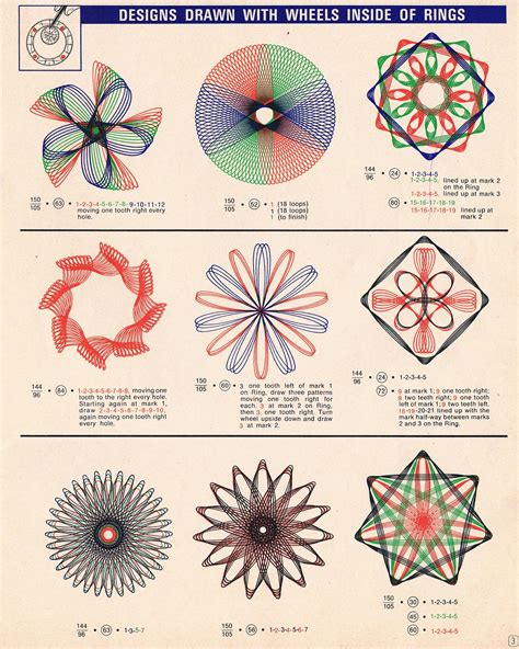 Super Spirograph 1969 Instruction Book - SpiroGraphicArt