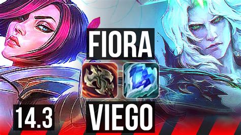 Fiora Vs Viego Top Winrate Dominating Na Grandmaster