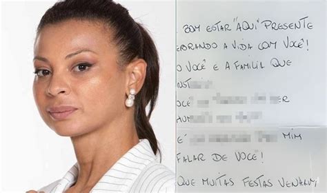 Irm O De Walewska Mostra Carta Deixada Por Ex Atleta Antes De Morrer