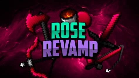 Rose Revamp X Pvp Resource Pack Minecraft Texture