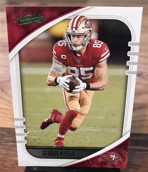 2020 Panini Absolute GEORGE KITTLE 95 Green Retail Parallel San