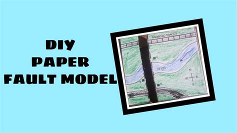 Diy Paper Fault Model Youtube