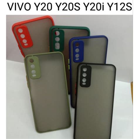 Jual Silikon Casing Selicon Vivo Y20 Y20S Y20i Y12S Case Clear Bening