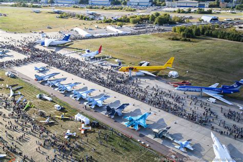 Aerial View Of Russian Maks 2015 Air Shows Errymath