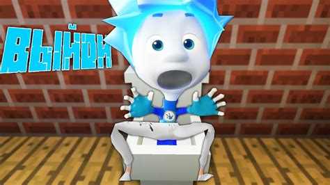 СПАЛИЛ НОЛИКА В ТУАЛЕТЕ ФИКСИКИ FIXIKI В МАЙНКРАФТ MINECRAFT ТРОЛЛИНГ ...