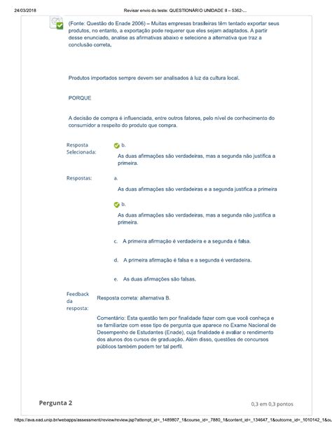 Questionário Unidade II ADMINISTRACAO DO RELACIONAMENTO O CLIENTE