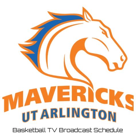 UT Arlington Mavericks Basketball TV Broadcast Schedule 2022-23 ...