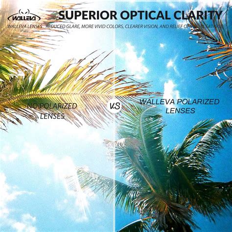 Walleva Polarized Transition Photochromic Lenses For Oakley Feedback