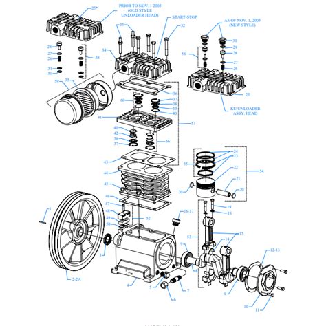 K15A 8P CRC SW3 Jenny Air Compressor Wheeled Portable JennyParts