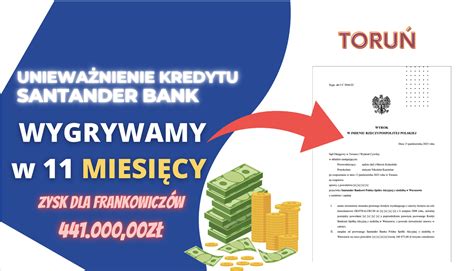 Szybkie Uniewa Nienie Kredytu We Frankach Santander Bank Umowa Kredyt