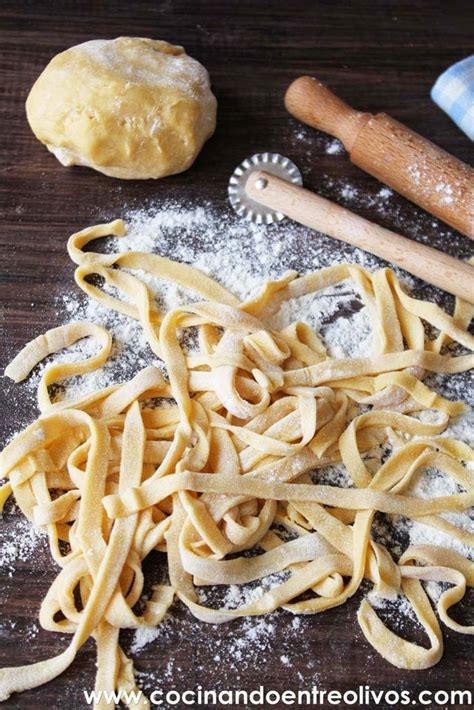 Pasta Fresca Casera Receta Paso A Paso Cocinando Entre Olivos