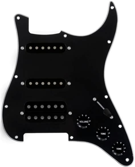 D Custom Hss Loaded Pickguard For Strat Zzounds