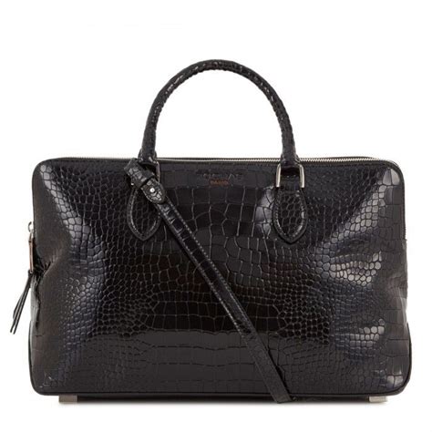 Rochas Reptile Effect Patent Leather Tote Harvey Nichols Genuine