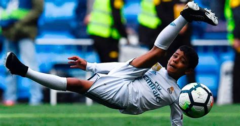 Cristiano Ronaldo Jr Arrives At Man Utd Academy To Train After Dads