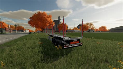 LS22 Fliegl VanTrailer Holz mit Autoload v 1 0 0 0 Auflieger Mod für