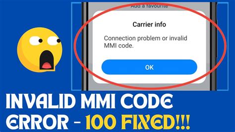 7 Quick Fixes For Connection Problem Or Invalid MMI Code On Android