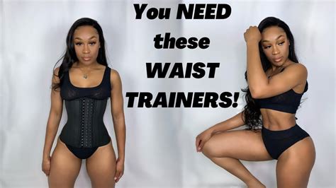 You Need These Waist Trainers How To Get A Snatched Waist Youtube