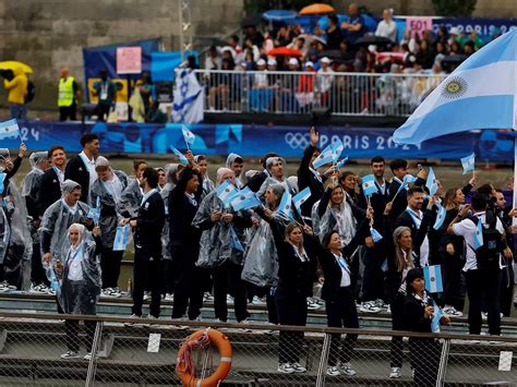 Atletas Así Vivieron Los Atletas Argentinos La Majestuosa Ceremonia De