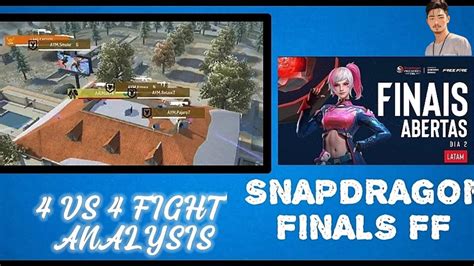 SNAPDRAGON FINALS ANALYSIS 4V4 FIGHT STRATEGIES FREE FIRE YouTube