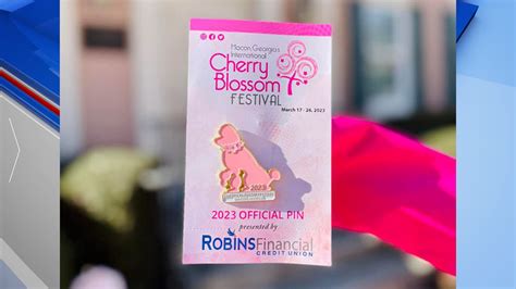 2023 Cherry Blossom Festival pins unveiled