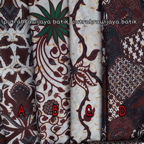 Jual Kain Batik Printing Jarik Sogan Hitam Manis Primis Keren Seragam