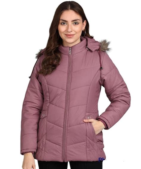 Premium Photo Womens Regular Fit Zipper Jacket