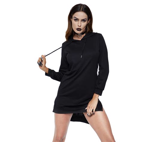 Sexy Backless Bandage Lace Up Sweatshirts Women Spring Black Pullovers