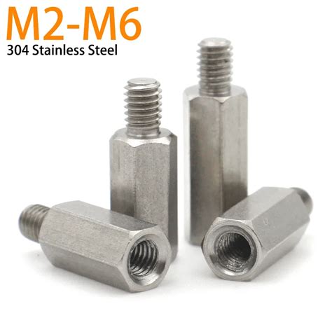 Pcs M M M M M M Stainless Steel Hex Standoff Male To Female