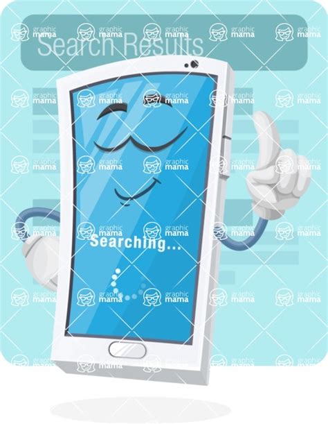 Mobile Phone Cartoon Vector Character 112 Illustrations Search