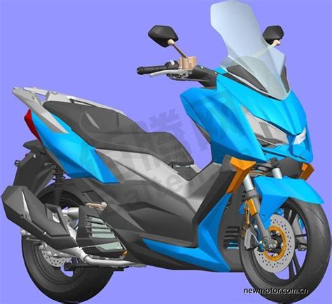 Lawan Yamaha Xmax Pabrikan China Patenkan Desain Skutik Baru Berita