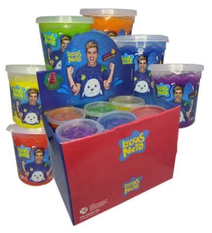 Slime Gel Stica Luccas Neto Pote C Unidade Sortidos Toyslab